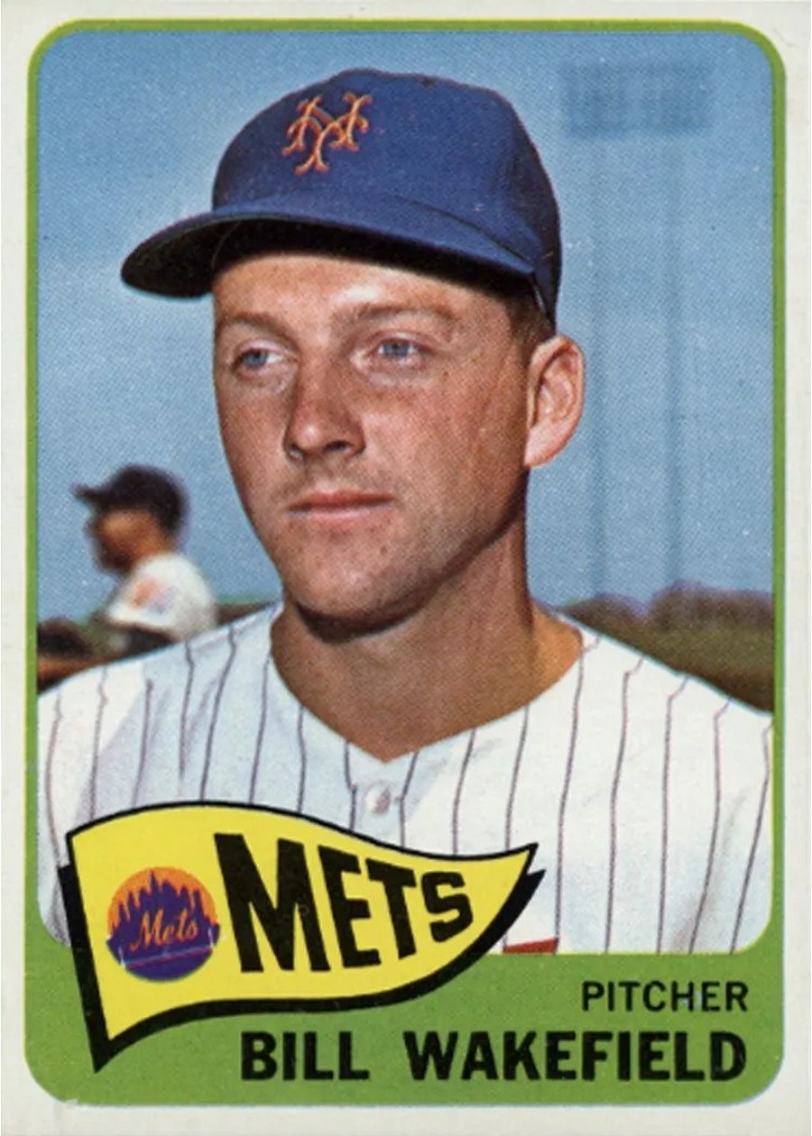 1965 Topps #167 Bill Wakefield, New York Mets