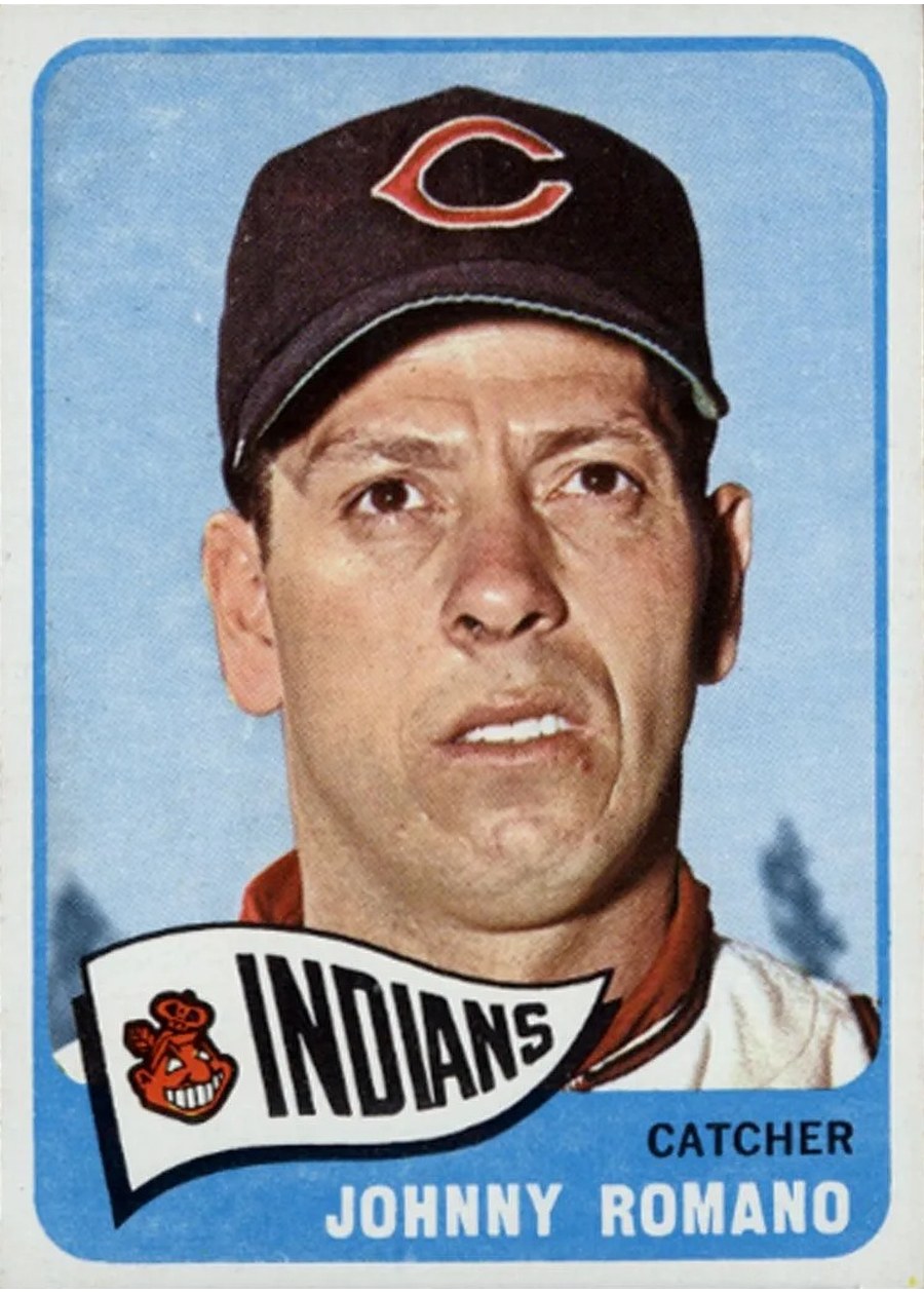 1965 Topps #17 Johnny Romano, Cleveland Indians