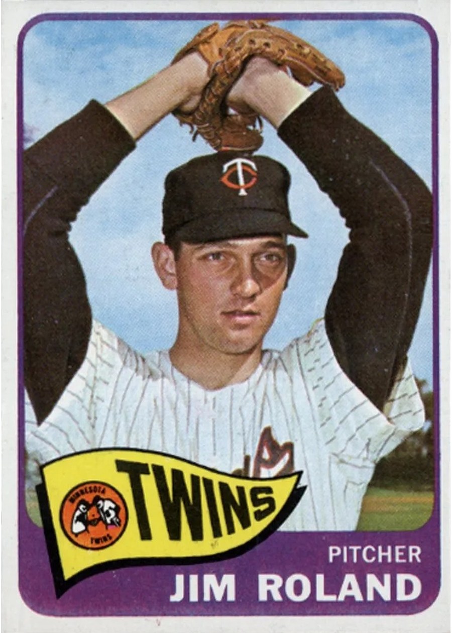 1965 Topps #171 Jim Roland, Minnesota Twins