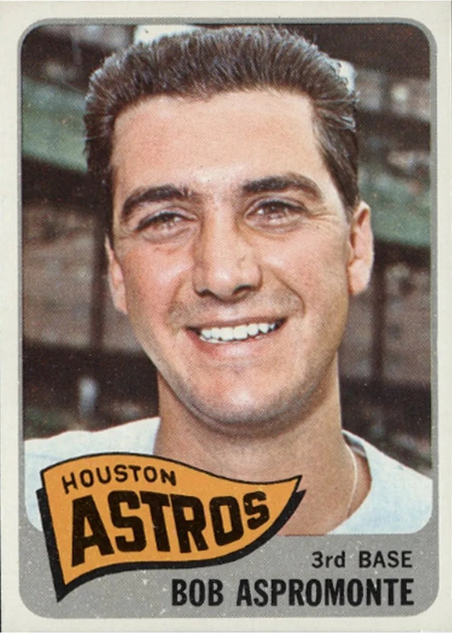 1965 Topps #175 Bob Aspromonte, Houston Astros