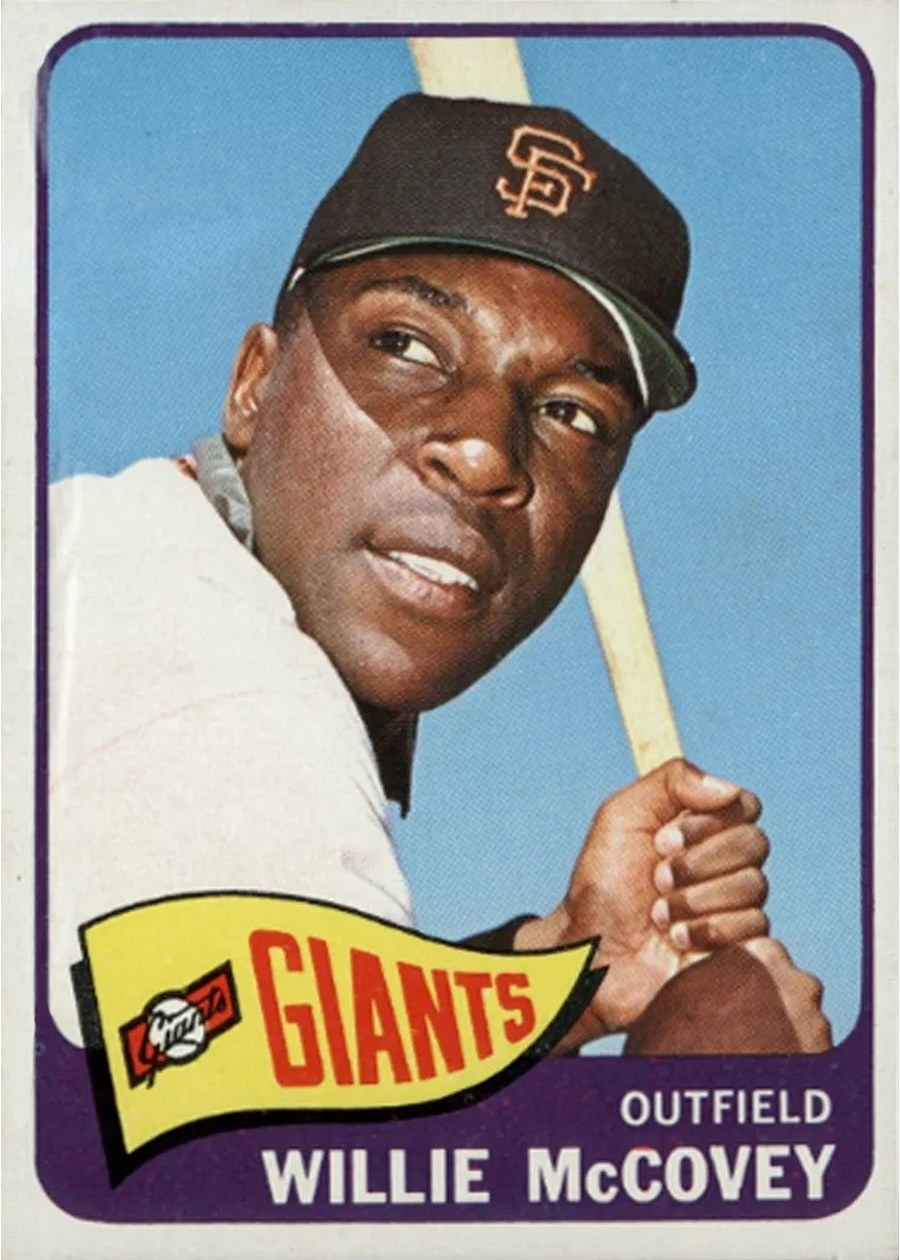 1965 Topps #176 Willie McCovey, San Francisco Giants