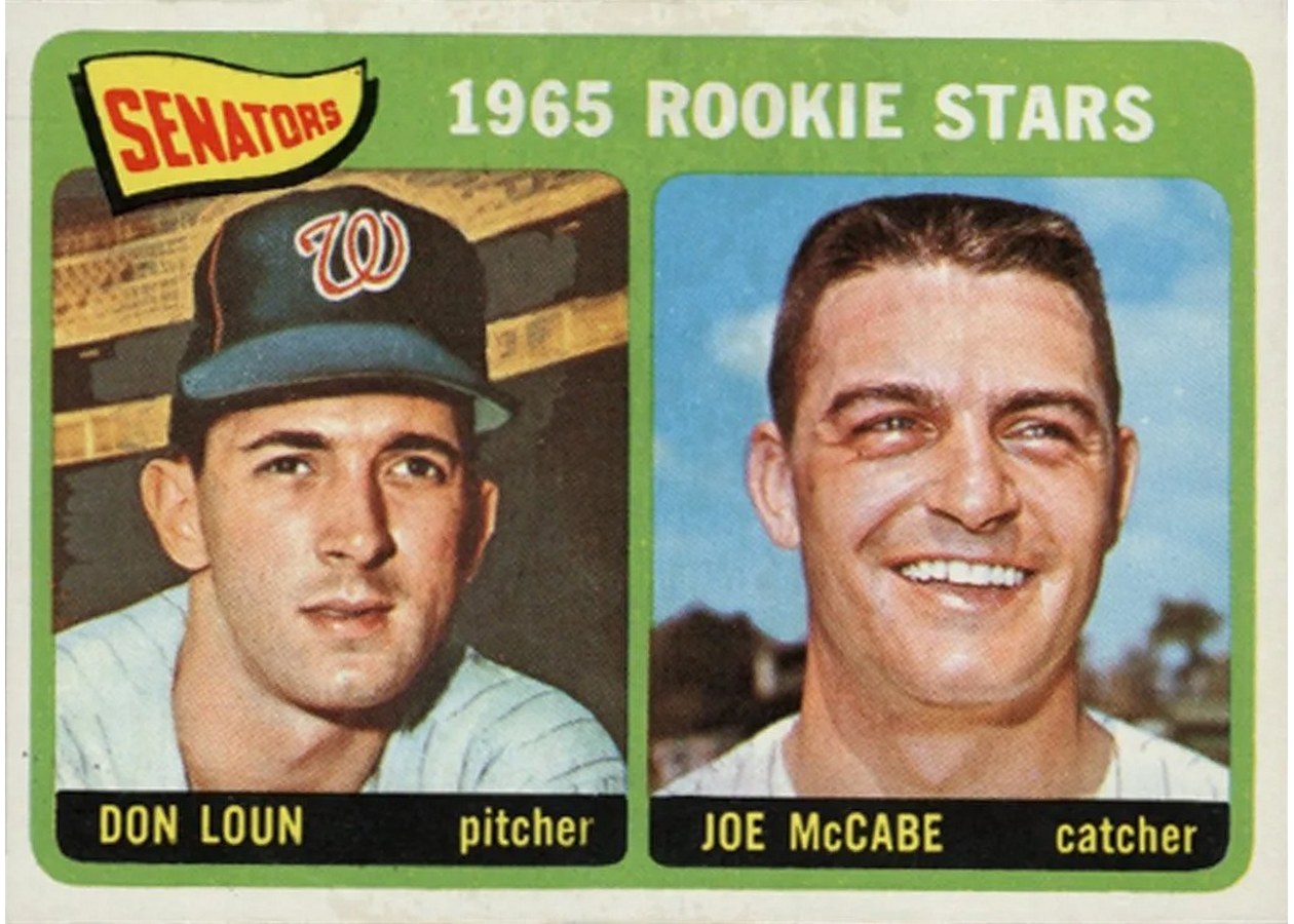 1965 Topps #181 Senators 1965 Rookie Stars, Washington Senators