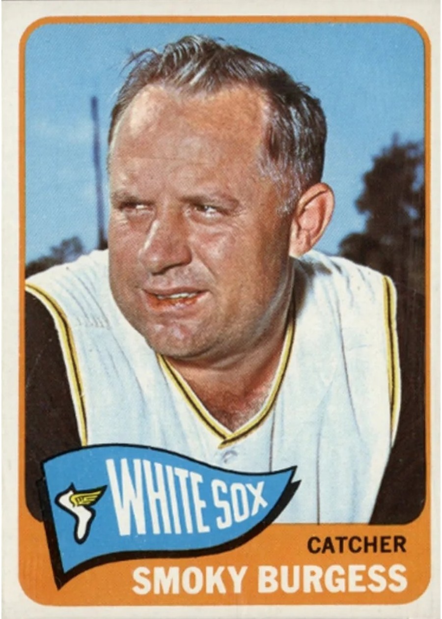 1965 Topps #198 Smoky Burgess, Chicago White Sox
