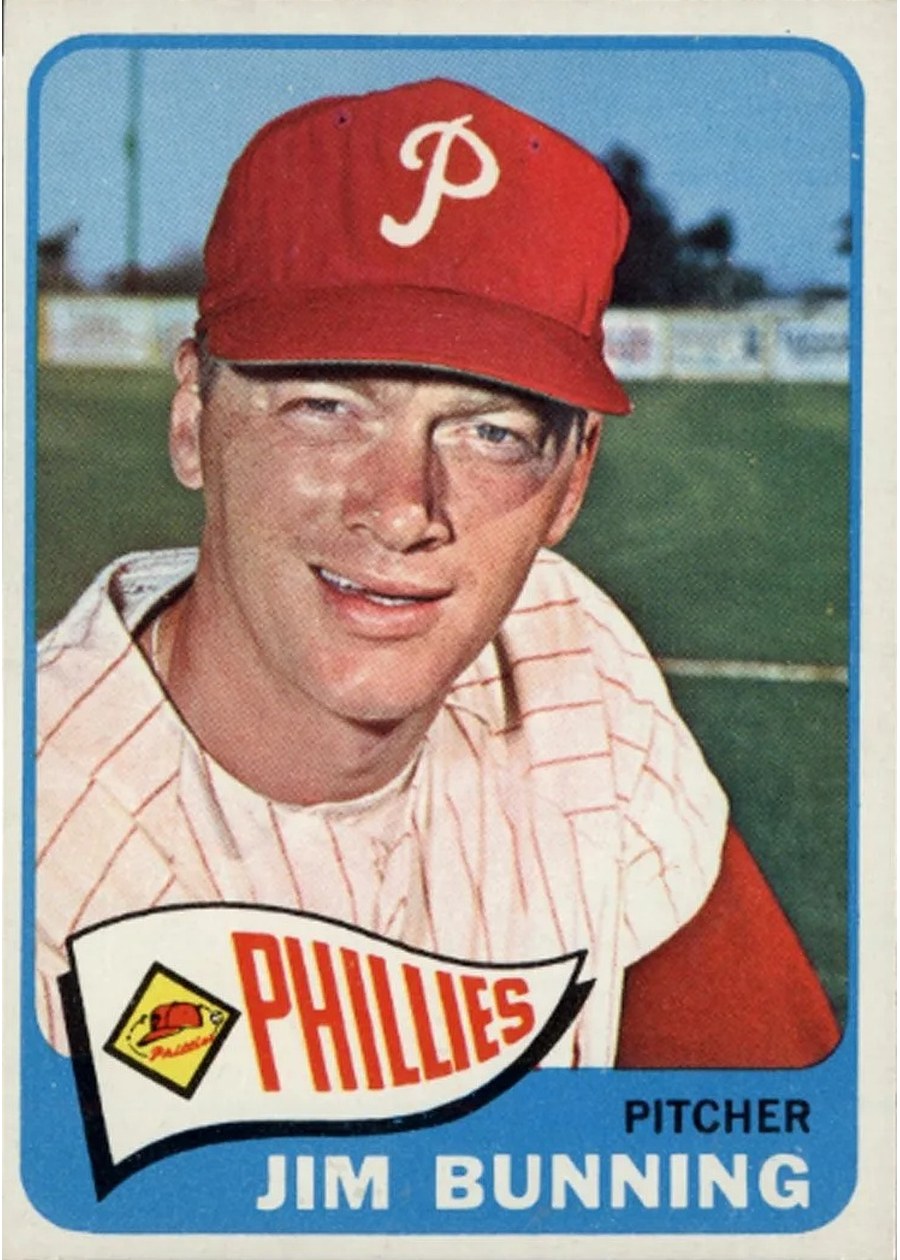 1965 Topps #20 Jim Bunning, Philadelphia Phillies