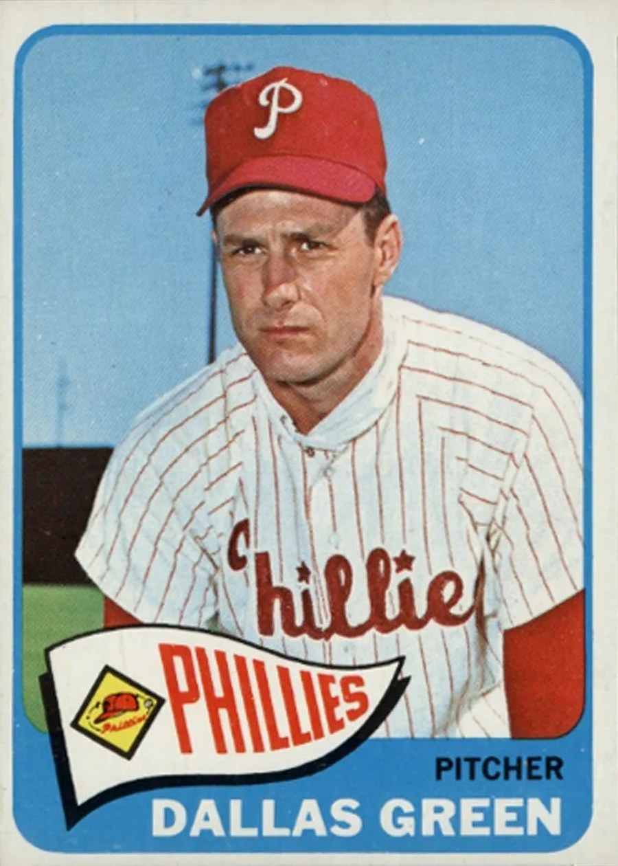 1965 Topps #203 Dallas Green, Philadelphia Phillies