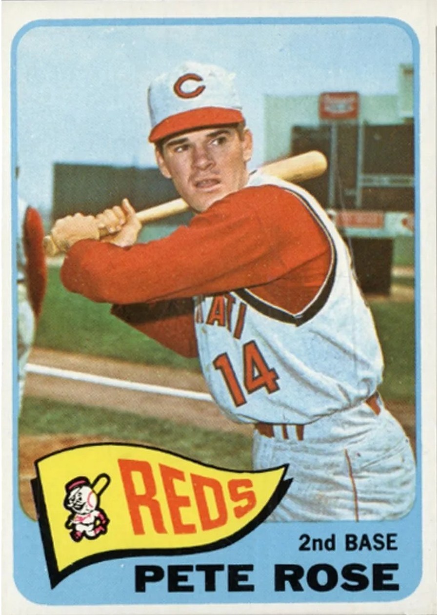 1965 Topps #207 Pete Rose, Cincinnati Reds