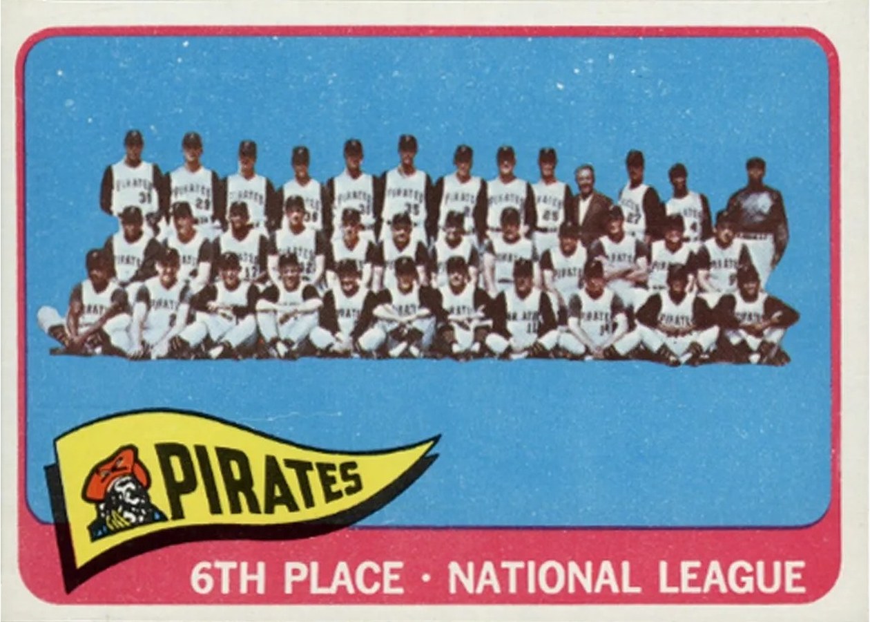1965 Topps #209 Pittsburgh Pirates