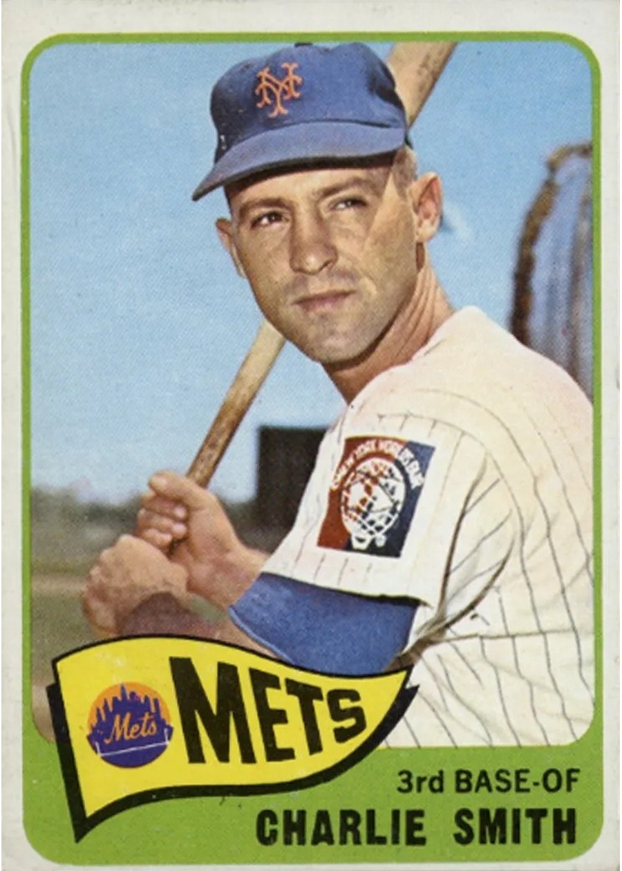 1965 Topps #22 Charlie Smith, New York Mets