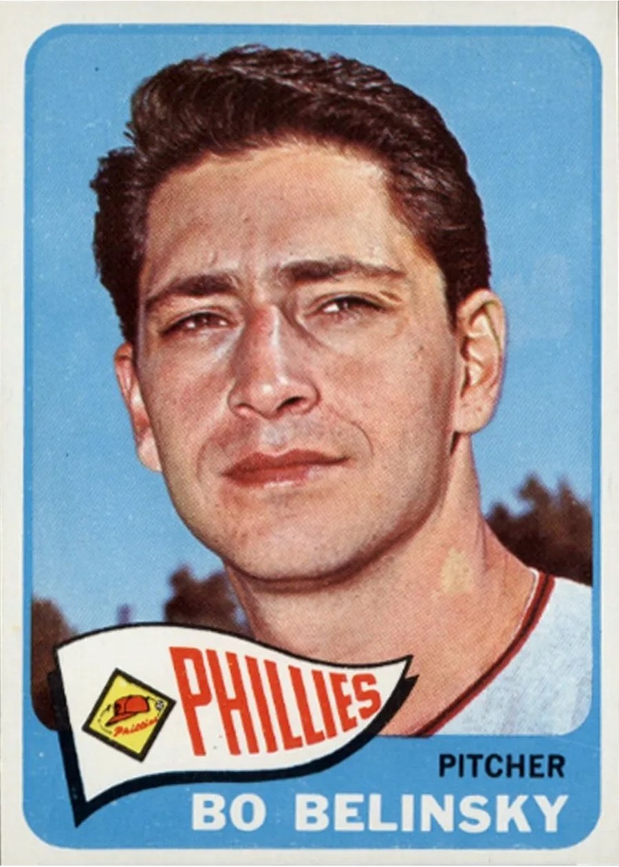 1965 Topps #225 Bo Belinsky, Philadelphia Phillies