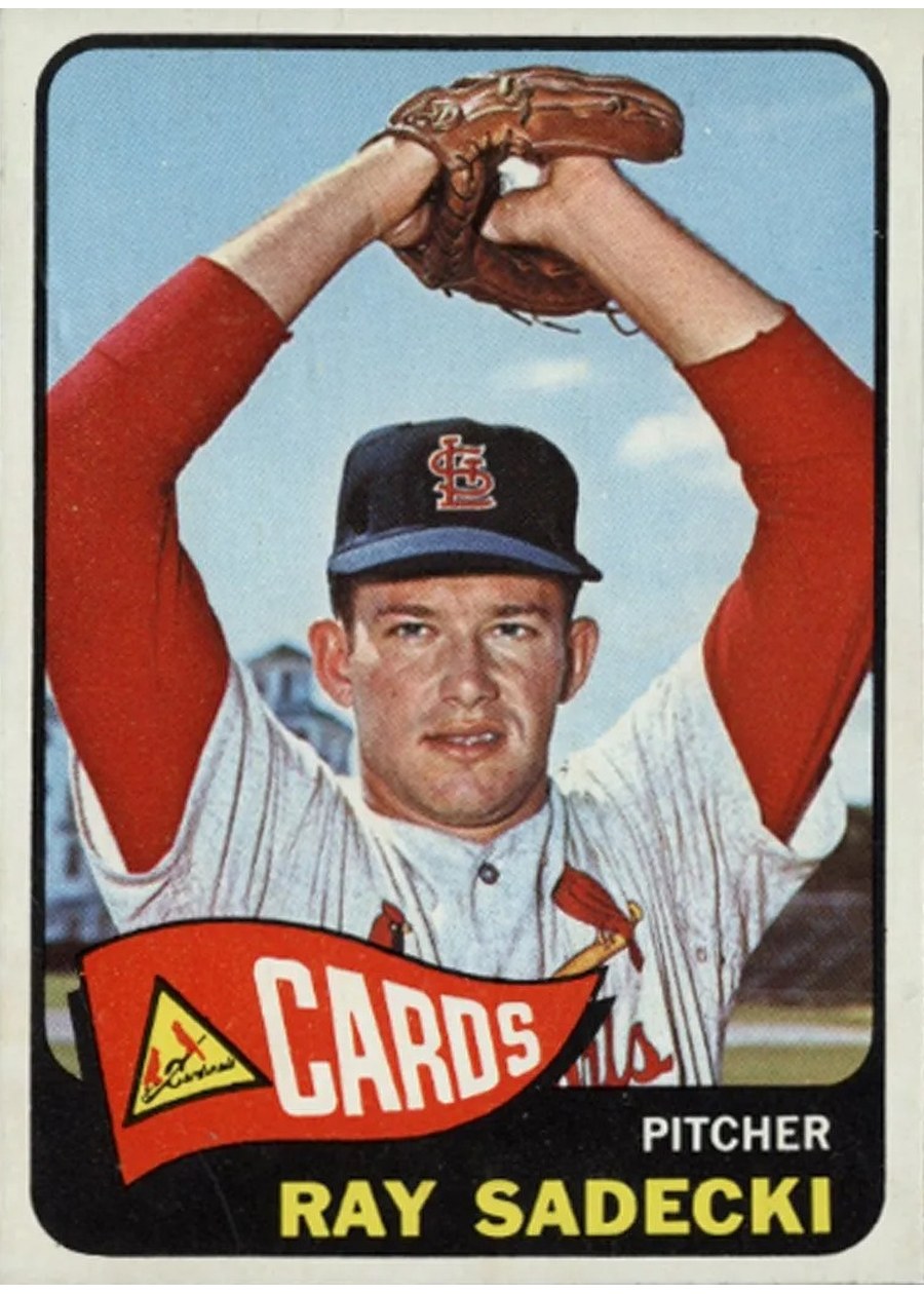 1965 Topps #230 Ray Sadecki, St. Louis Cardinals