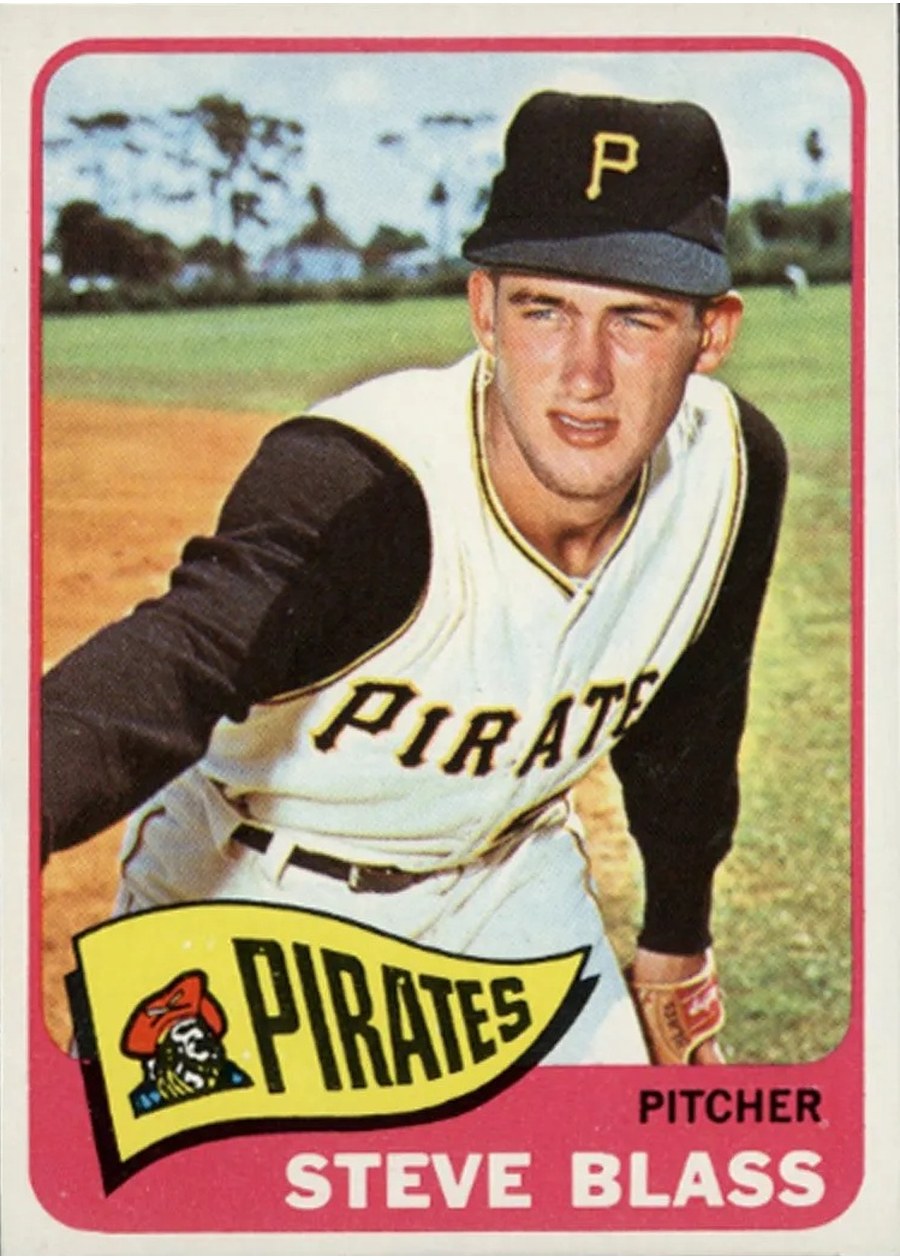 1965 Topps #232 Steve Blass, Pittsburgh Pirates