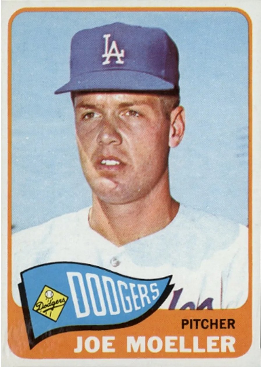 1965 Topps #238 Joe Moeller, Los Angeles Dodgers