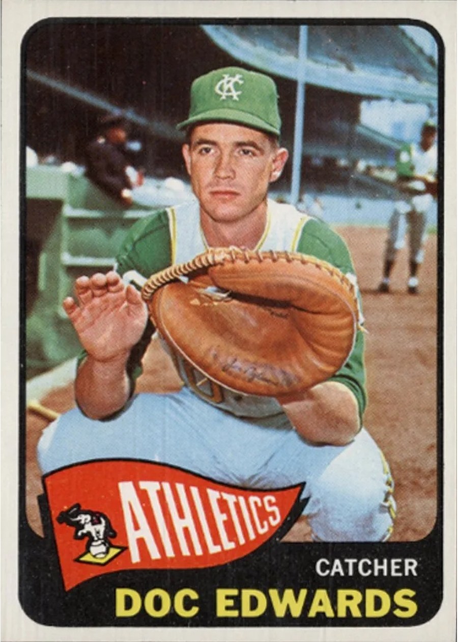 1965 Topps #239 Doc Edwards, Kansas City Athletics