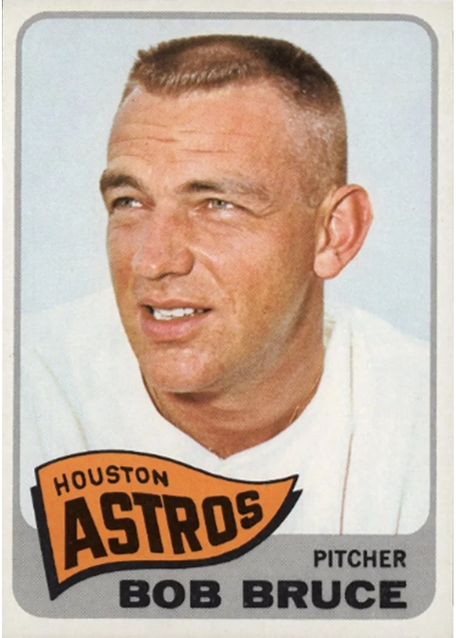 1965 Topps #240 Bob Bruce, Houston Astros