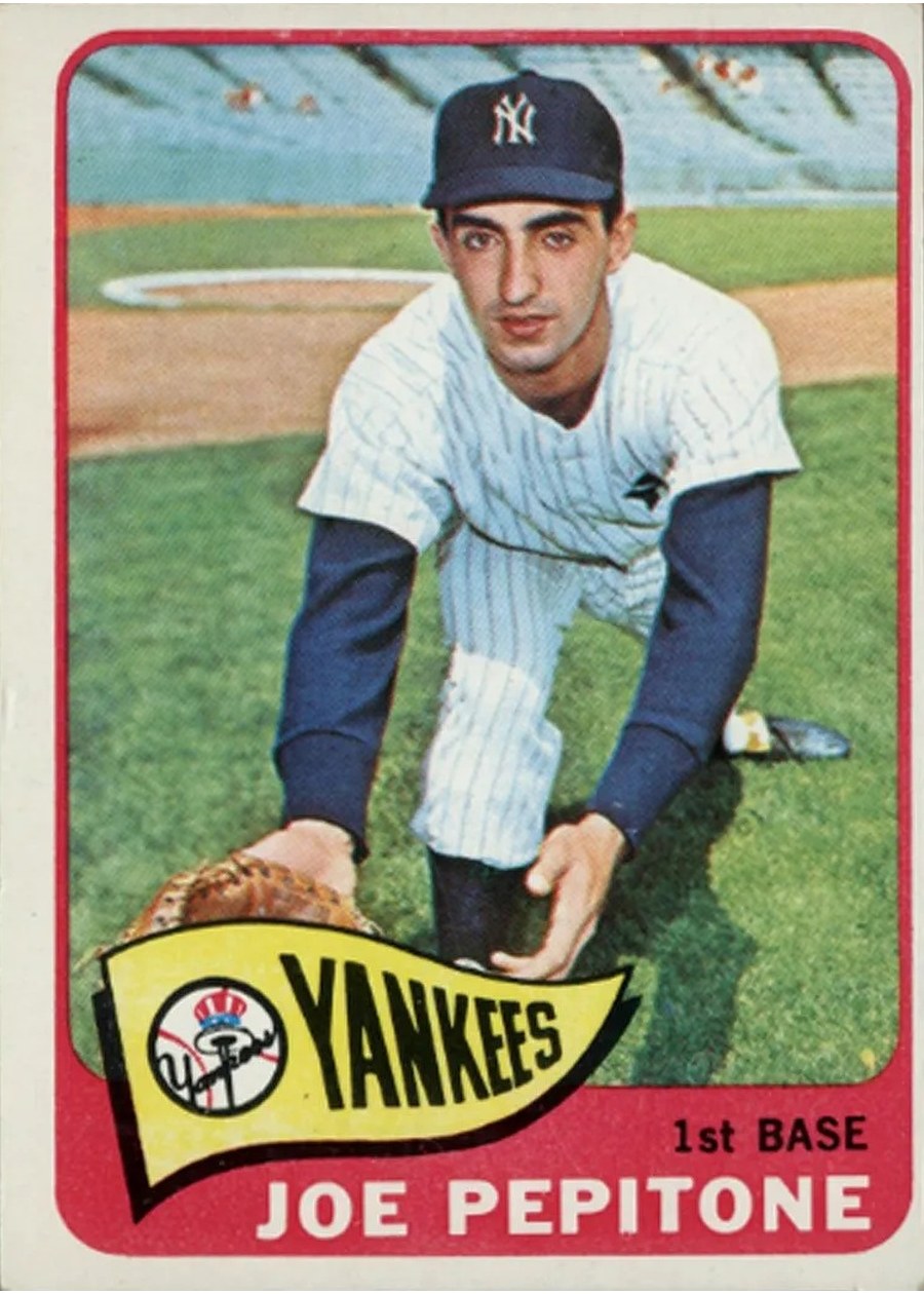 1965 Topps #245 Joe Pepitone, New York Yankees