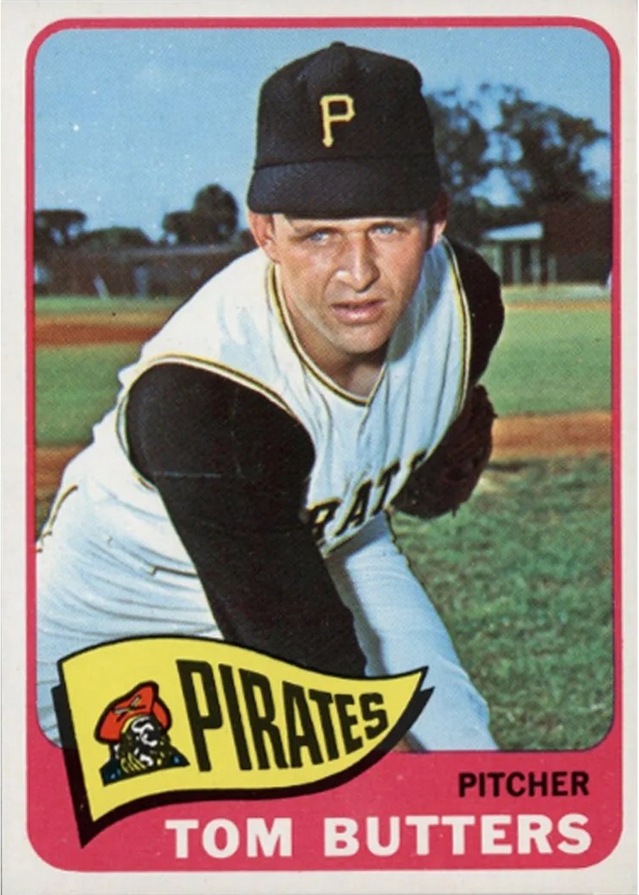 1965 Topps #246 Tom Butters, Pittsburgh Pirates