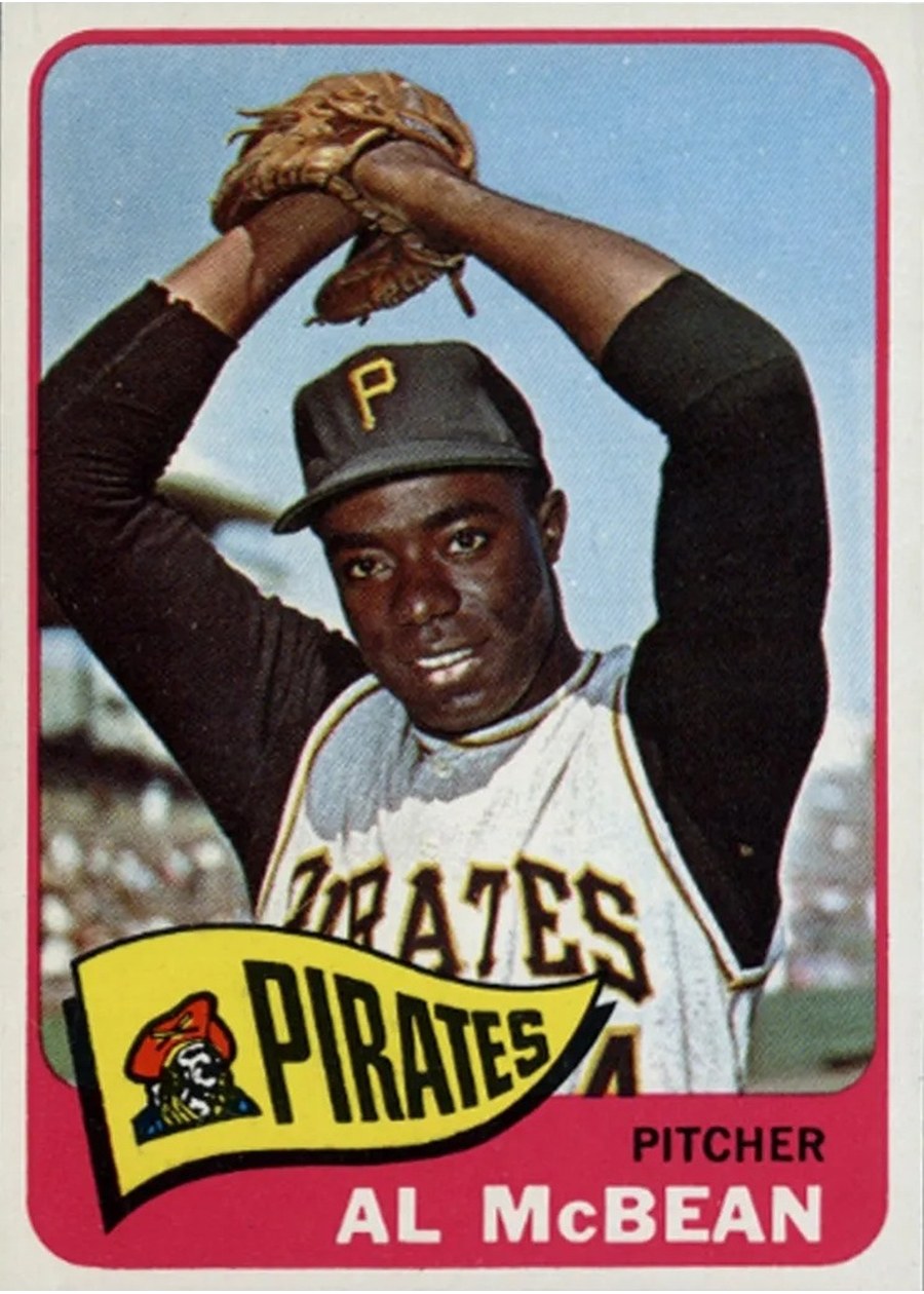 1965 Topps #25 Al McBean, Pittsburgh Pirates