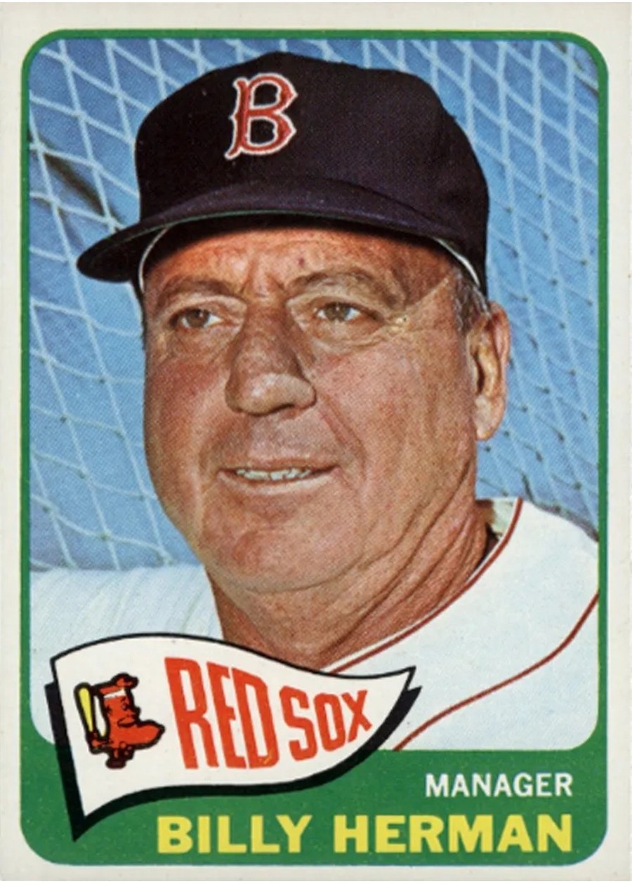 1965 Topps #251 Billy Herman, Boston Red Sox