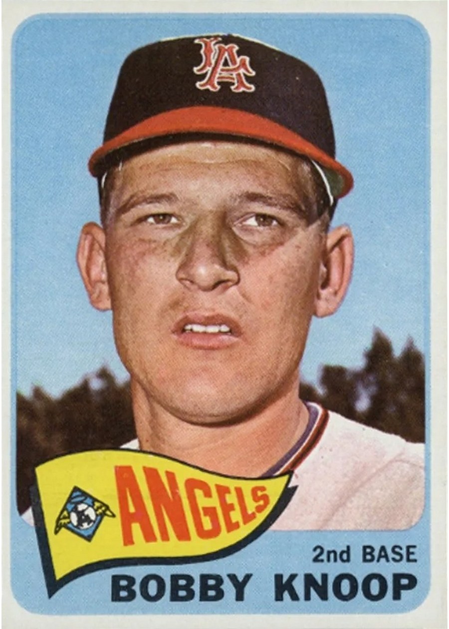 1965 Topps #26 Bobby Knoop, Los Angeles Angels