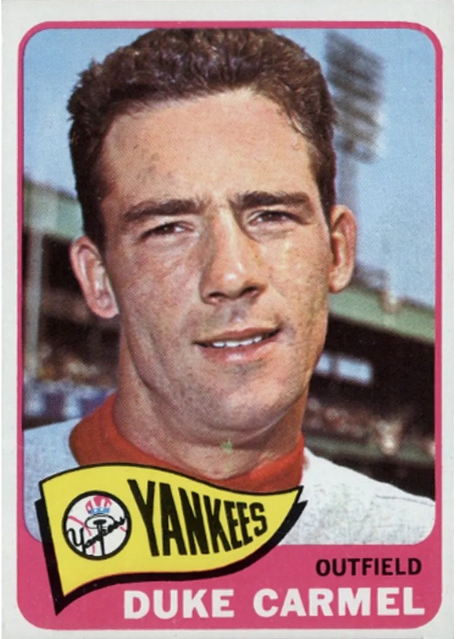 1965 Topps #261 Duke Carmel, New York Yankees