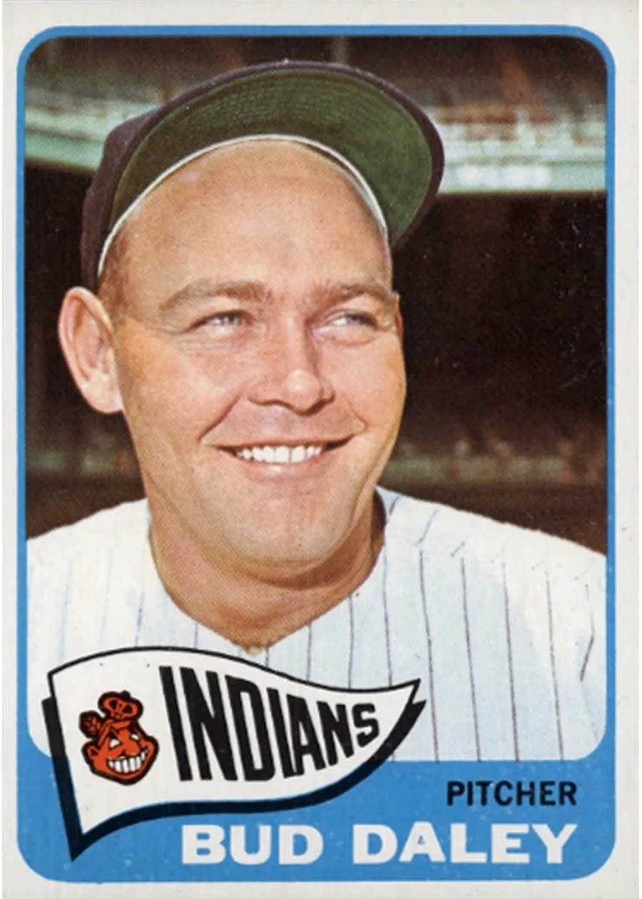 1965 Topps #262 Bud Daley, Cleveland Indians