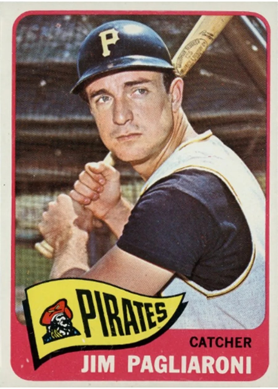 1965 Topps #265 Jim Pagliaroni, Pittsburgh Pirates