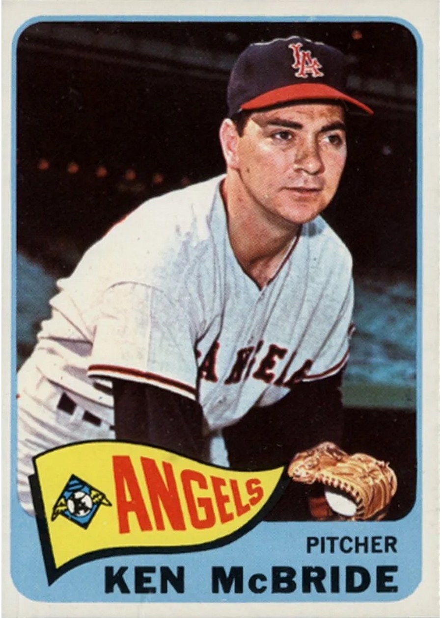 1965 Topps #268 Ken McBride, Los Angeles Angels