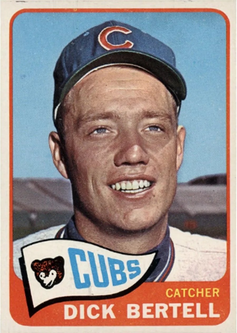1965 Topps #27 Dick Bertell, Chicago Cubs