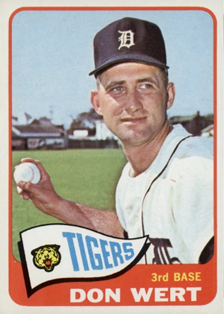 1965 Topps #271 Don Wert, Detroit Tigers