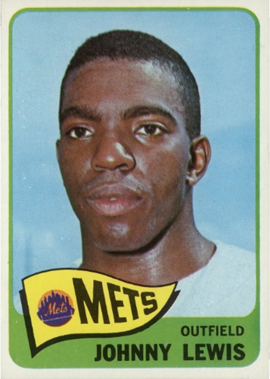 1965 Topps #277 Johnny Lewis, New York Mets