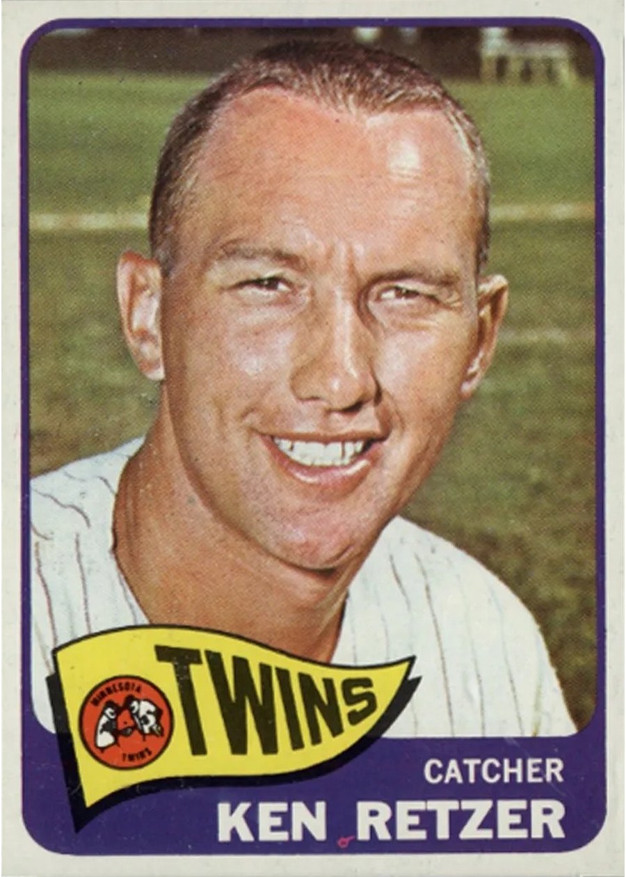 1965 Topps #278 Ken Retzer, Minnesota Twins