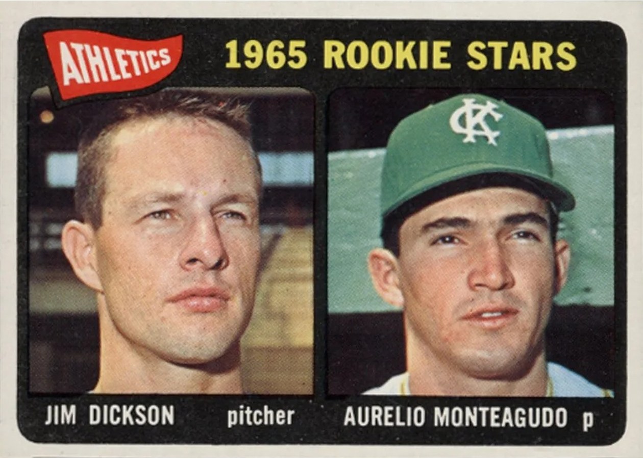 1965 Topps #286 Athletics 1965 Rookie Stars, Kansas City Athletics