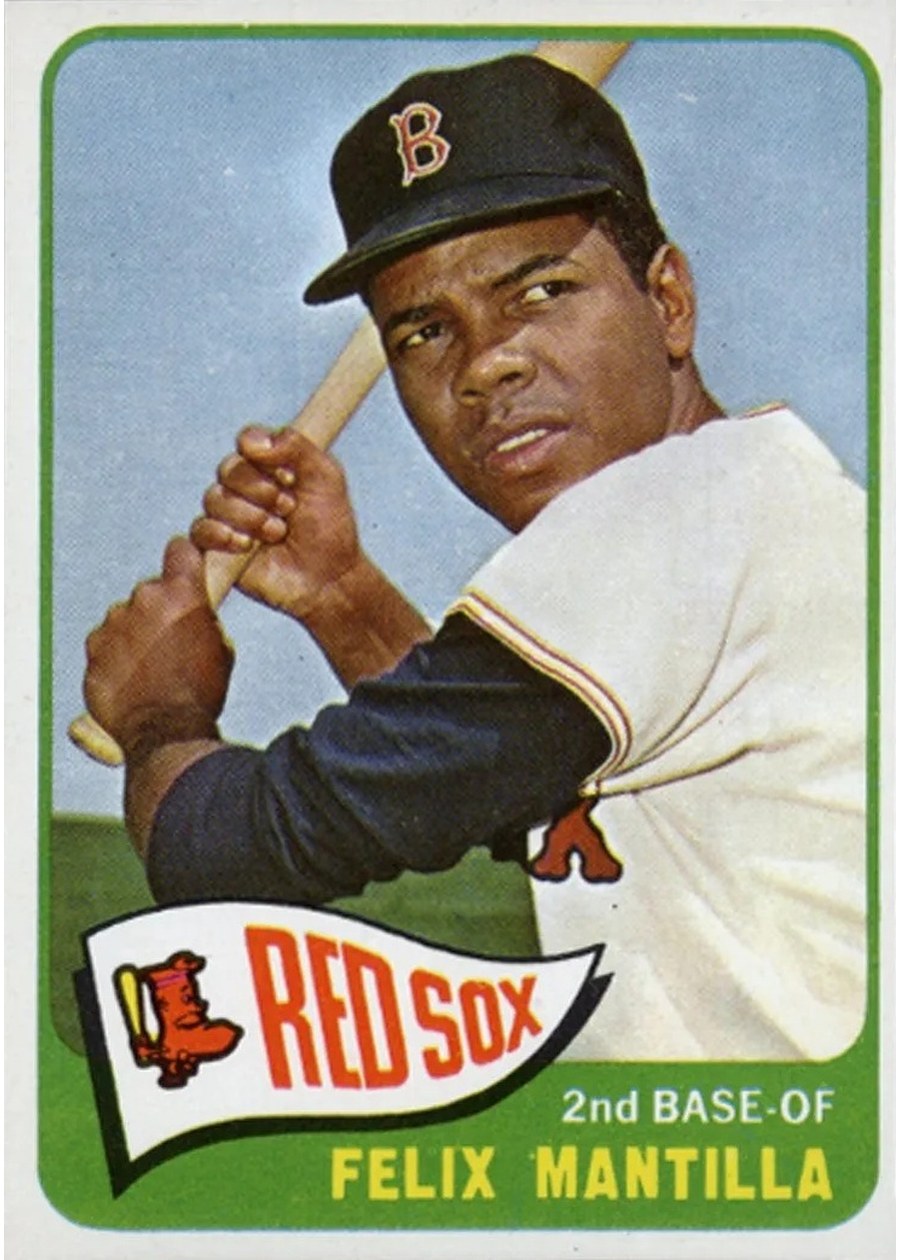 1965 Topps #29 Felix Mantilla, Boston Red Sox