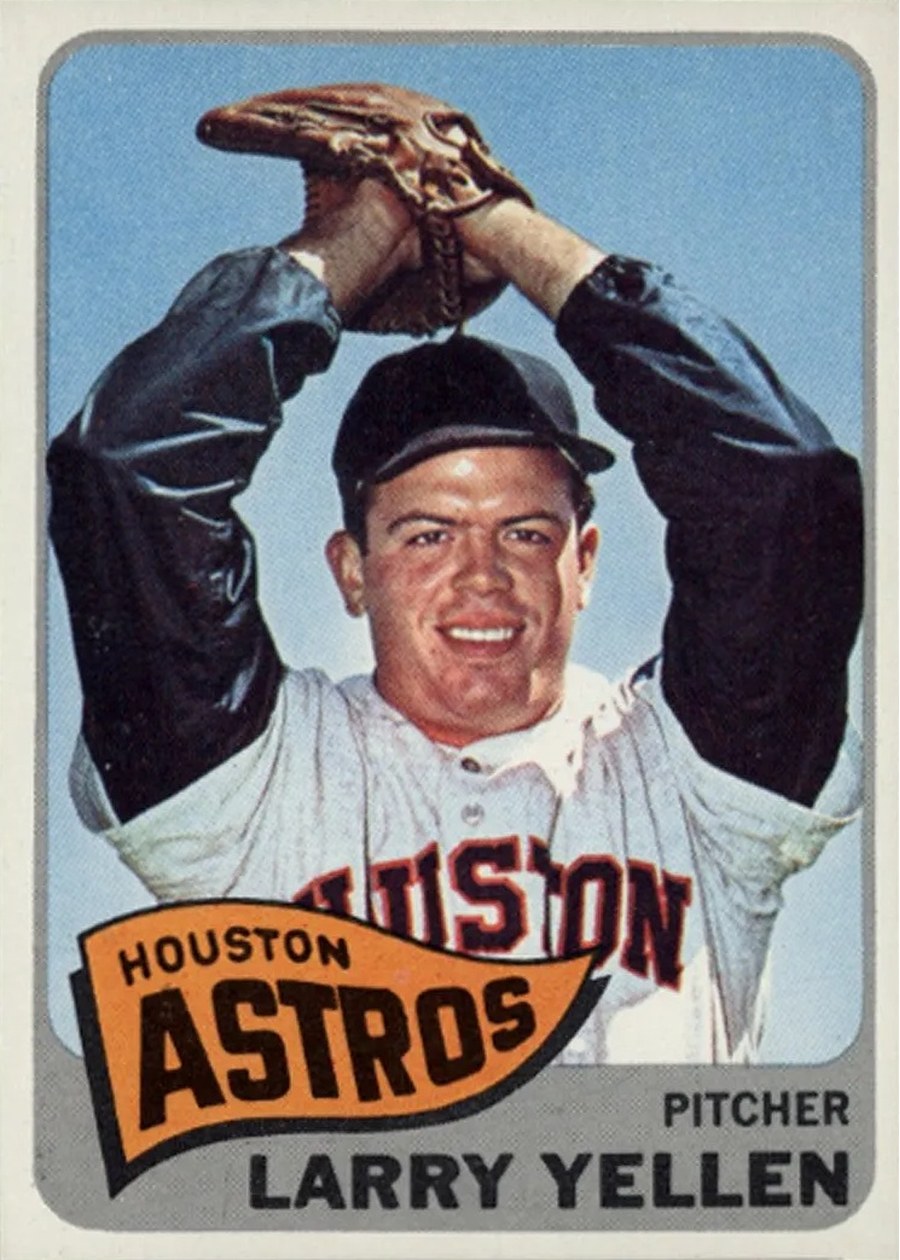 1965 Topps #292 Larry Yellen, Houston Astros