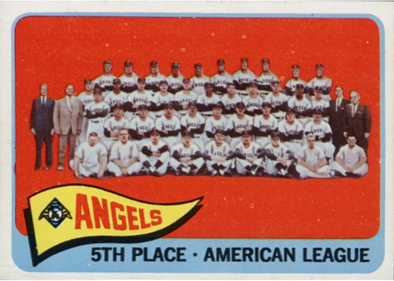1965 Topps #293 Los Angeles Angels