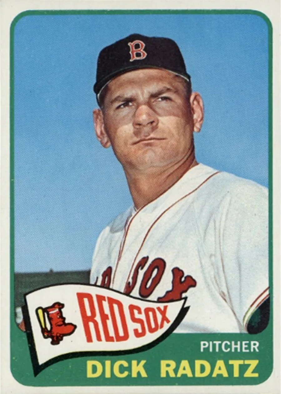 1965 Topps #295 Dick Radatz, Boston Red Sox