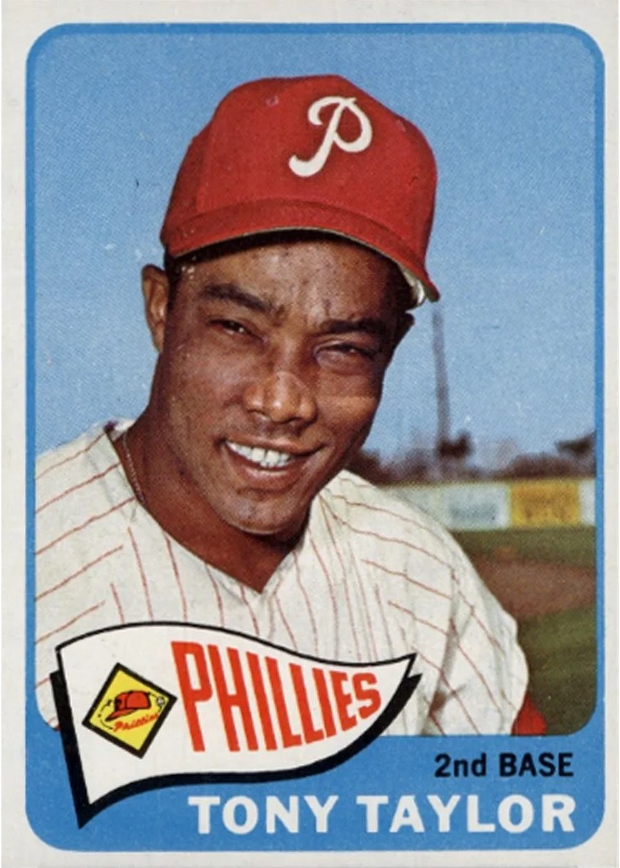 1965 Topps #296 Tony Taylor, Philadelphia Phillies