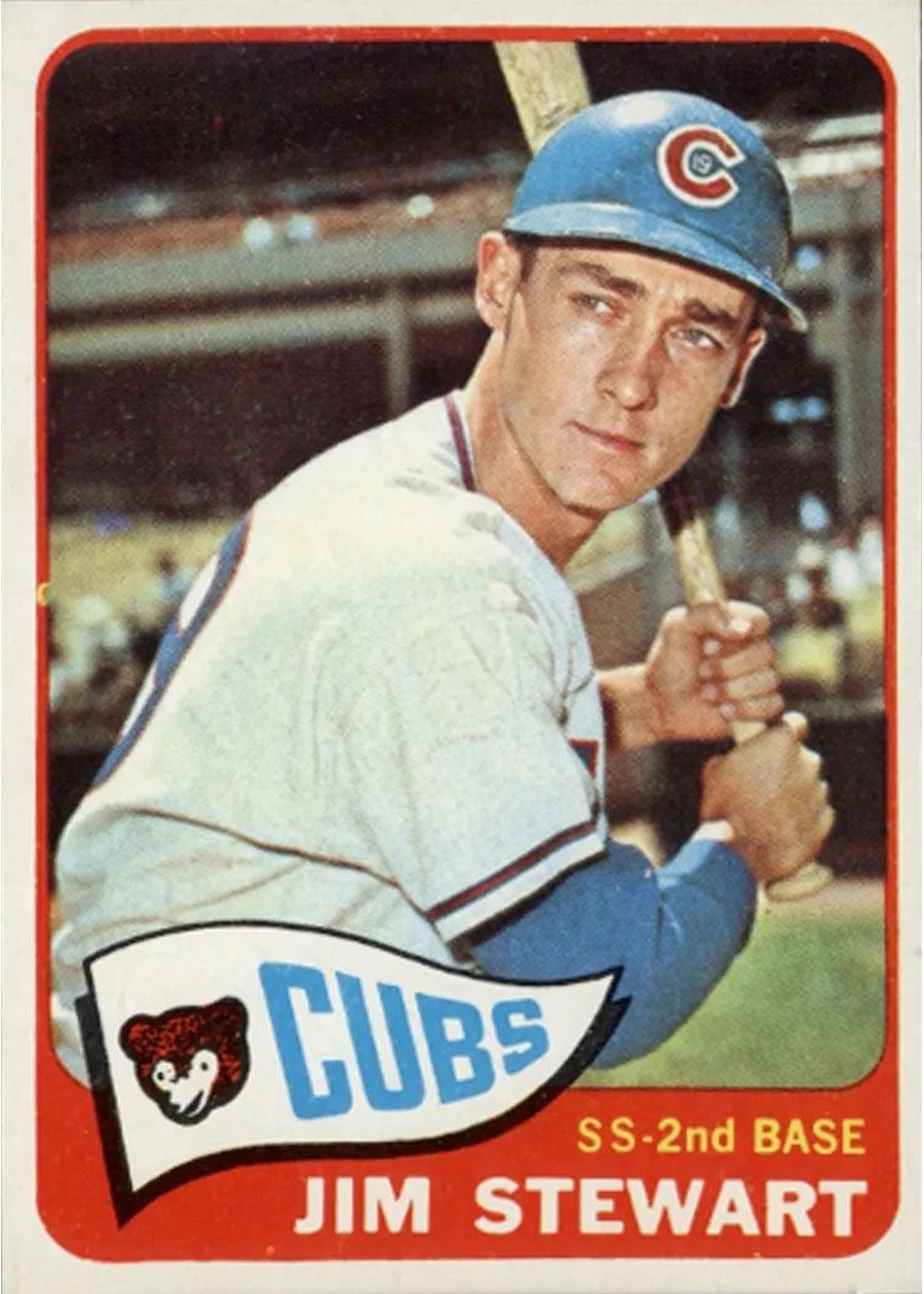 1965 Topps #298 Jim Stewart, Chicago Cubs