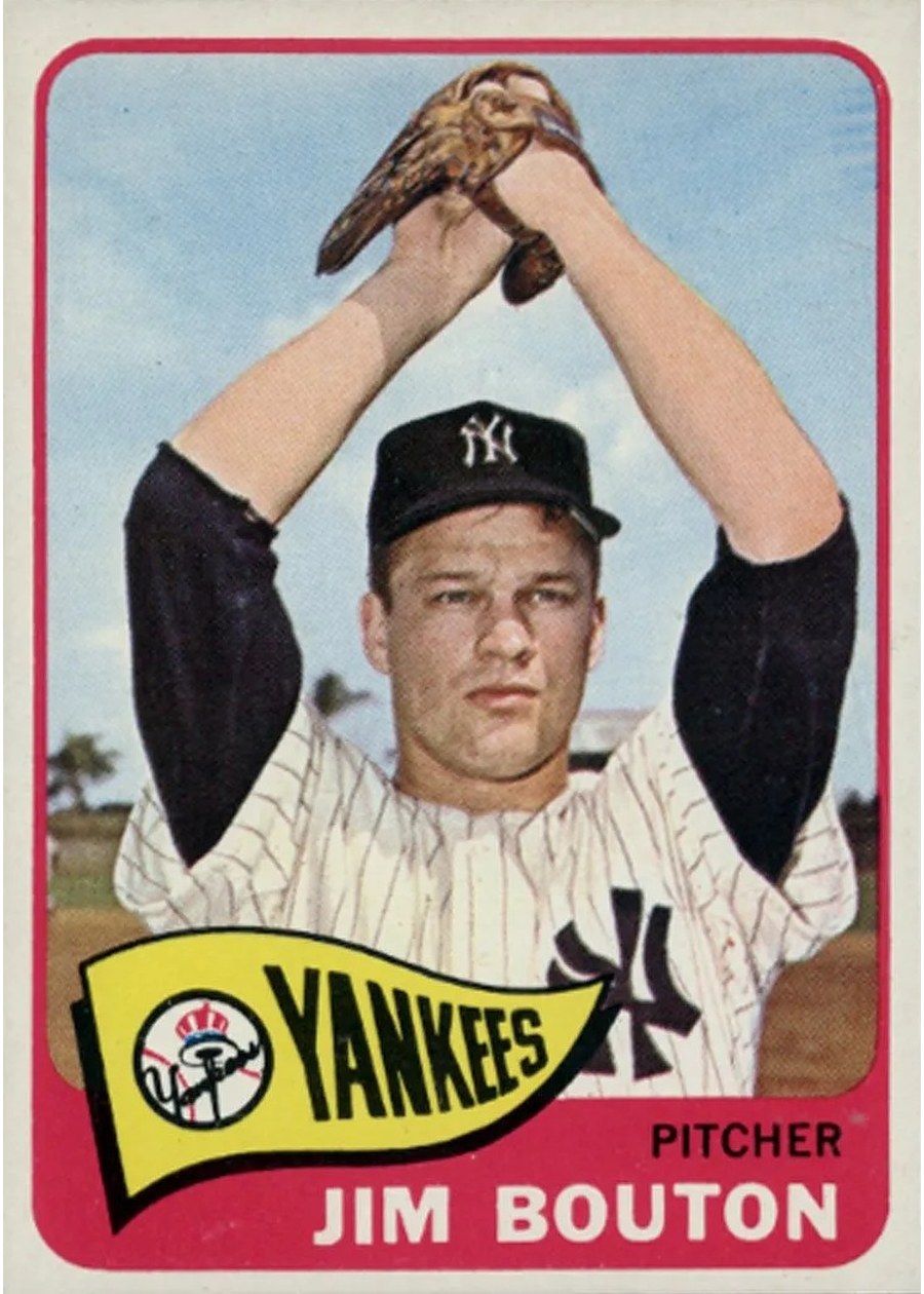 1965 Topps #30 Jim Bouton, New York Yankees
