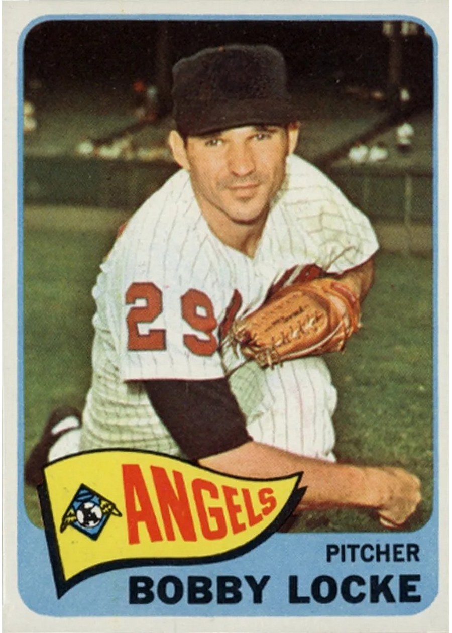 1965 Topps #324 Bobby Locke, Los Angeles Angels