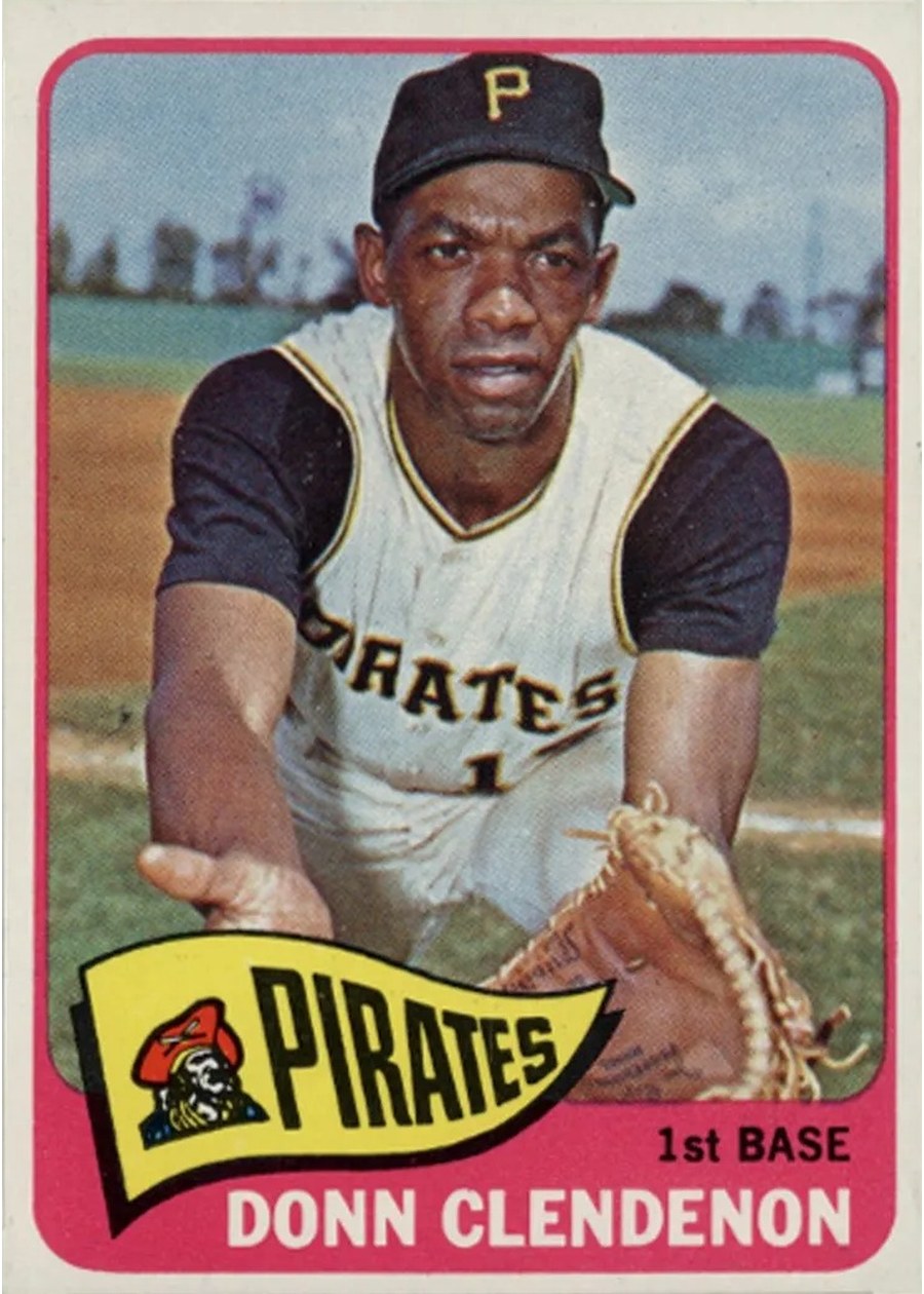 1965 Topps #325 Donn Clendenon, Pittsburgh Pirates