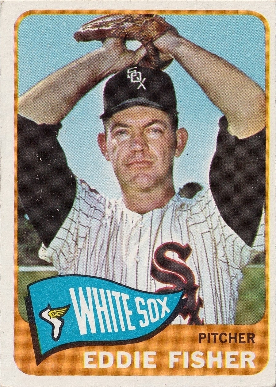 1965 Topps #328 Eddie Fisher, Chicago White Sox