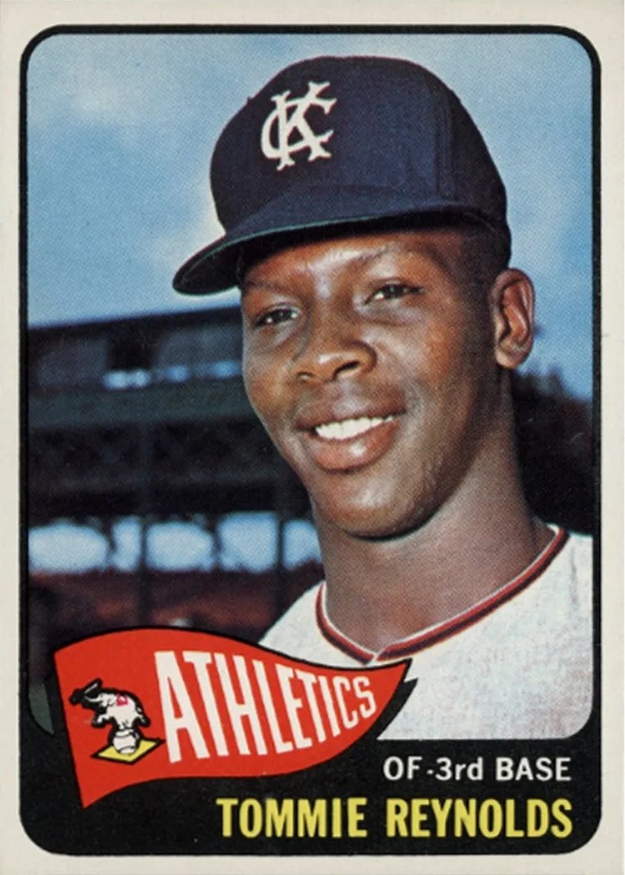 1965 Topps #333 Tommie Reynolds, Kansas City Athletics