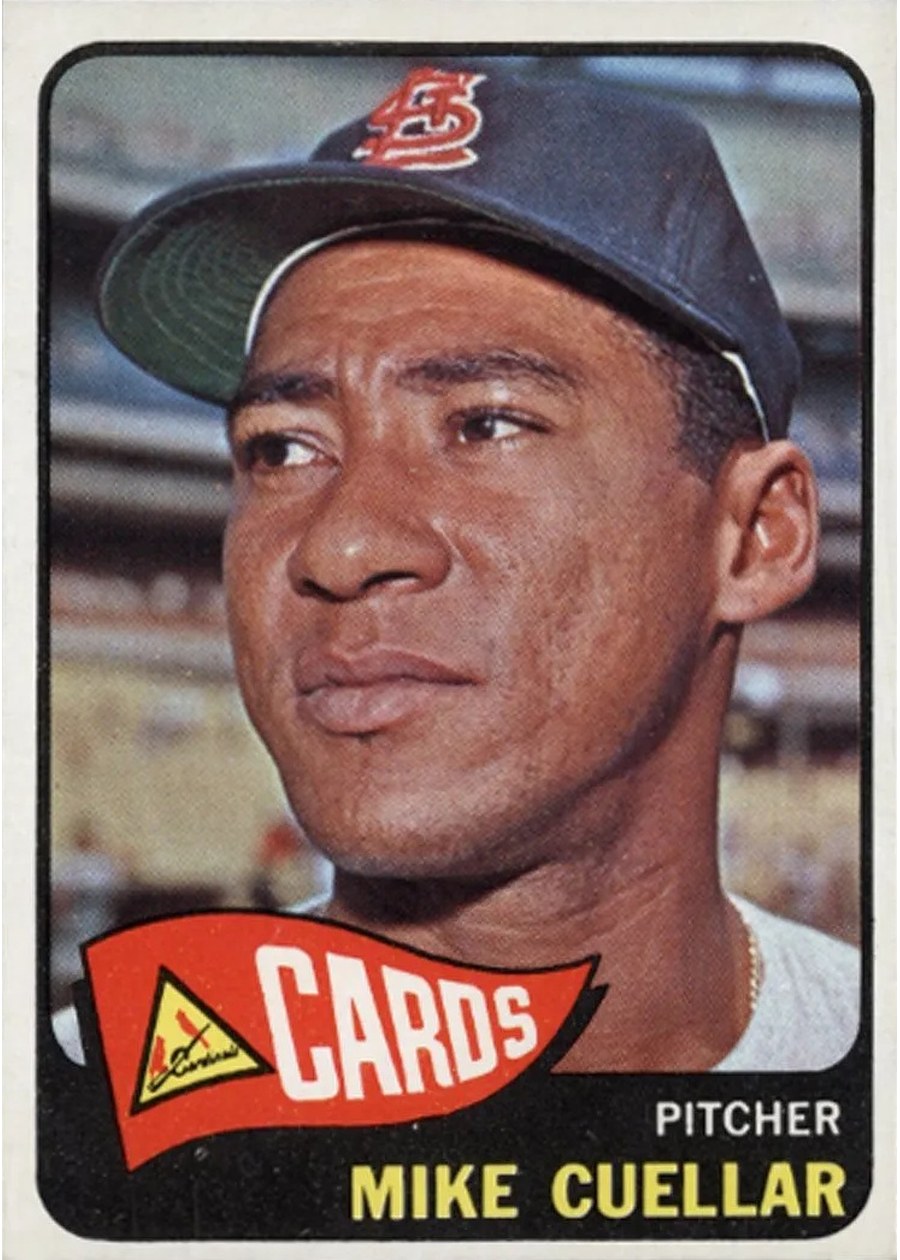 1965 Topps #337 Mike Cuellar, St. Louis Cardinals