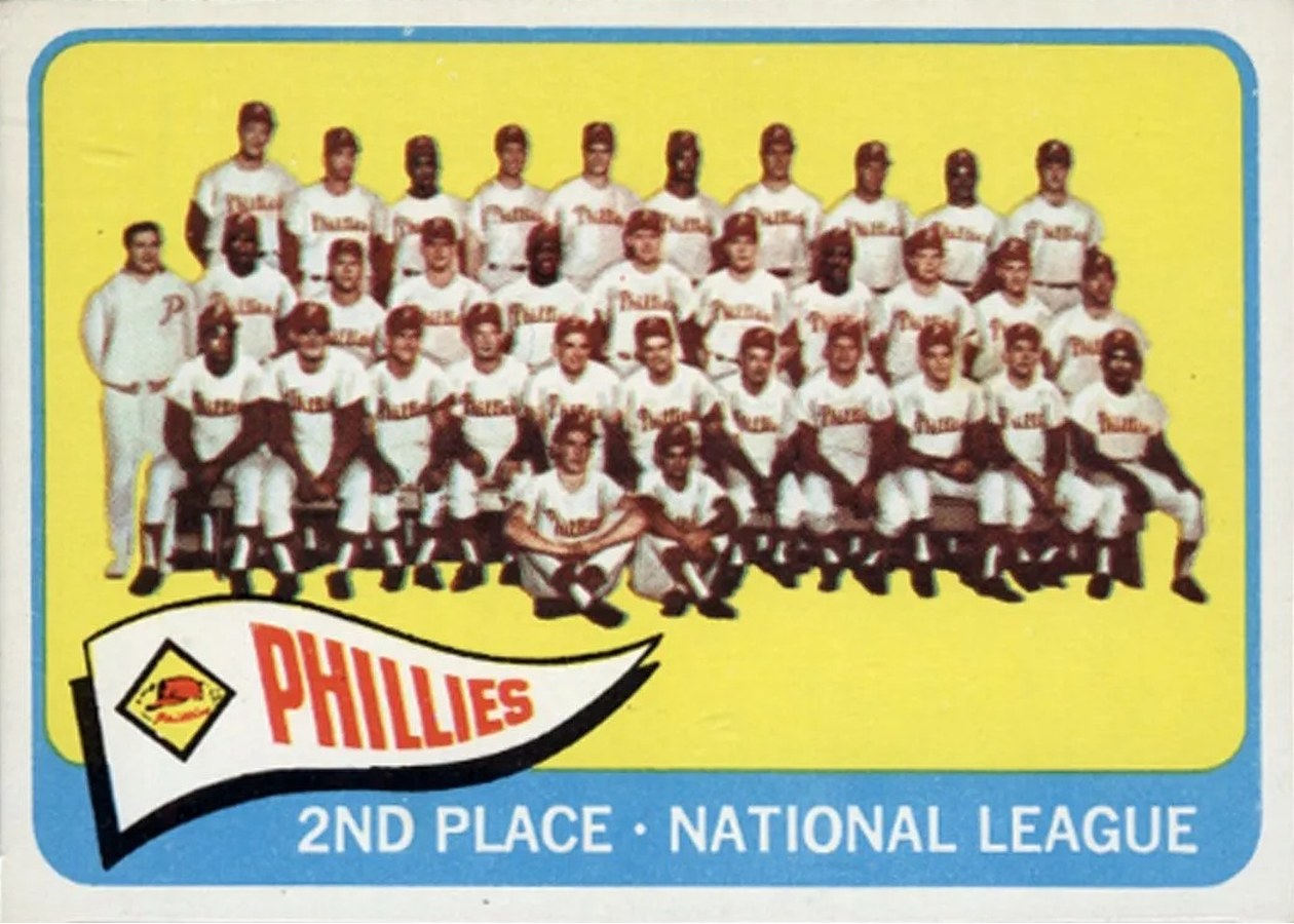 1965 Topps #338 Philadelphia Phillies