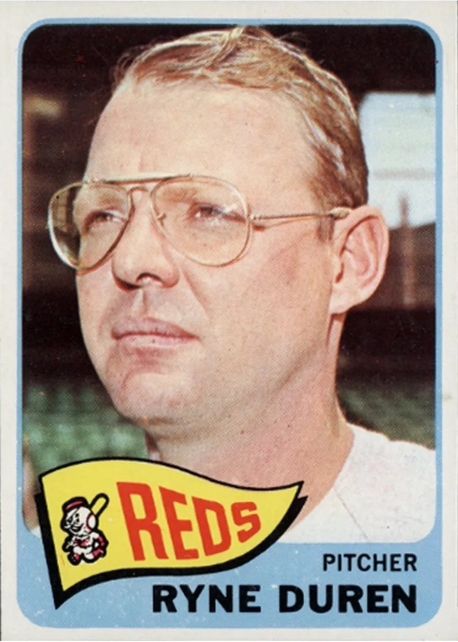 1965 Topps #339 Ryne Duren, Cincinnati Reds