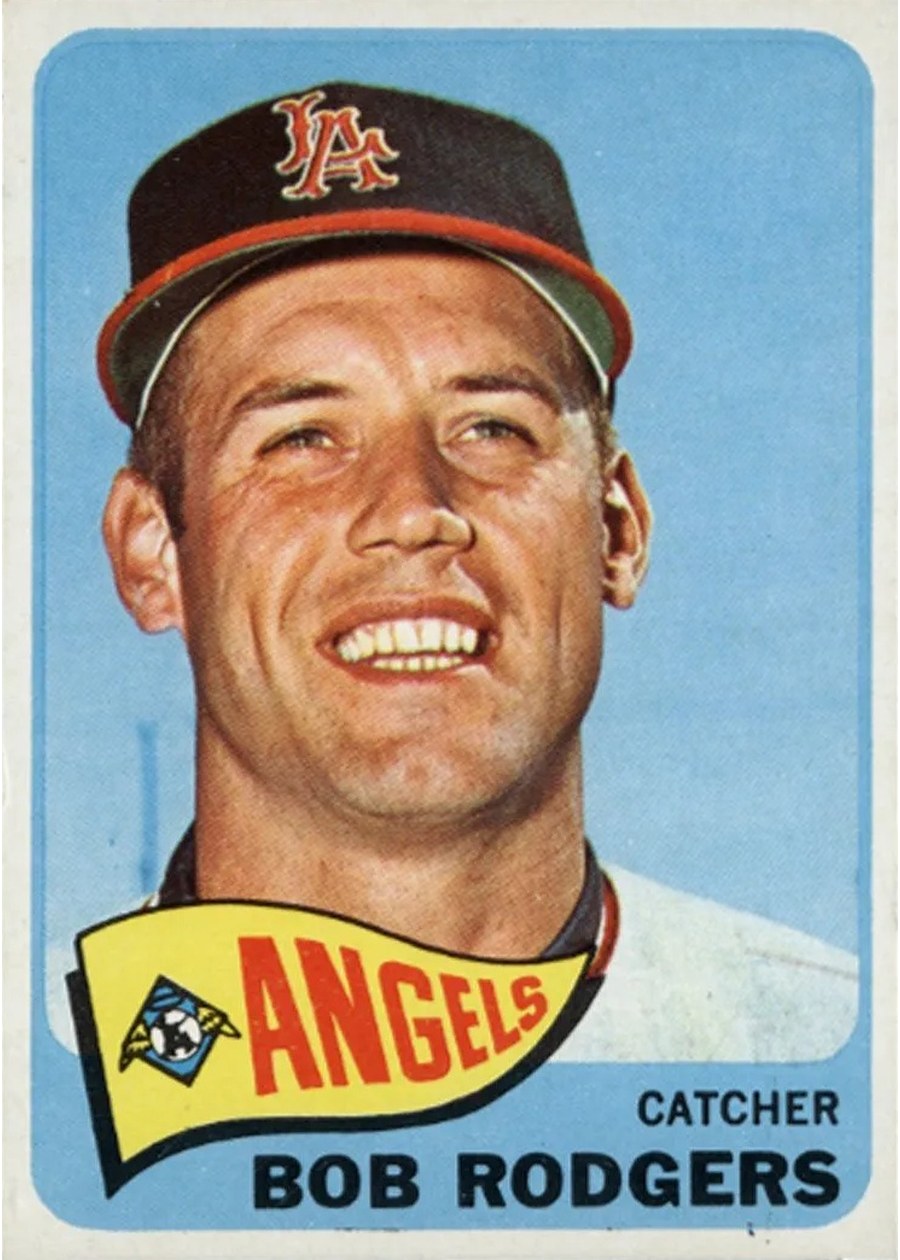 1965 Topps #342 Bob Rodgers, Los Angeles Angels