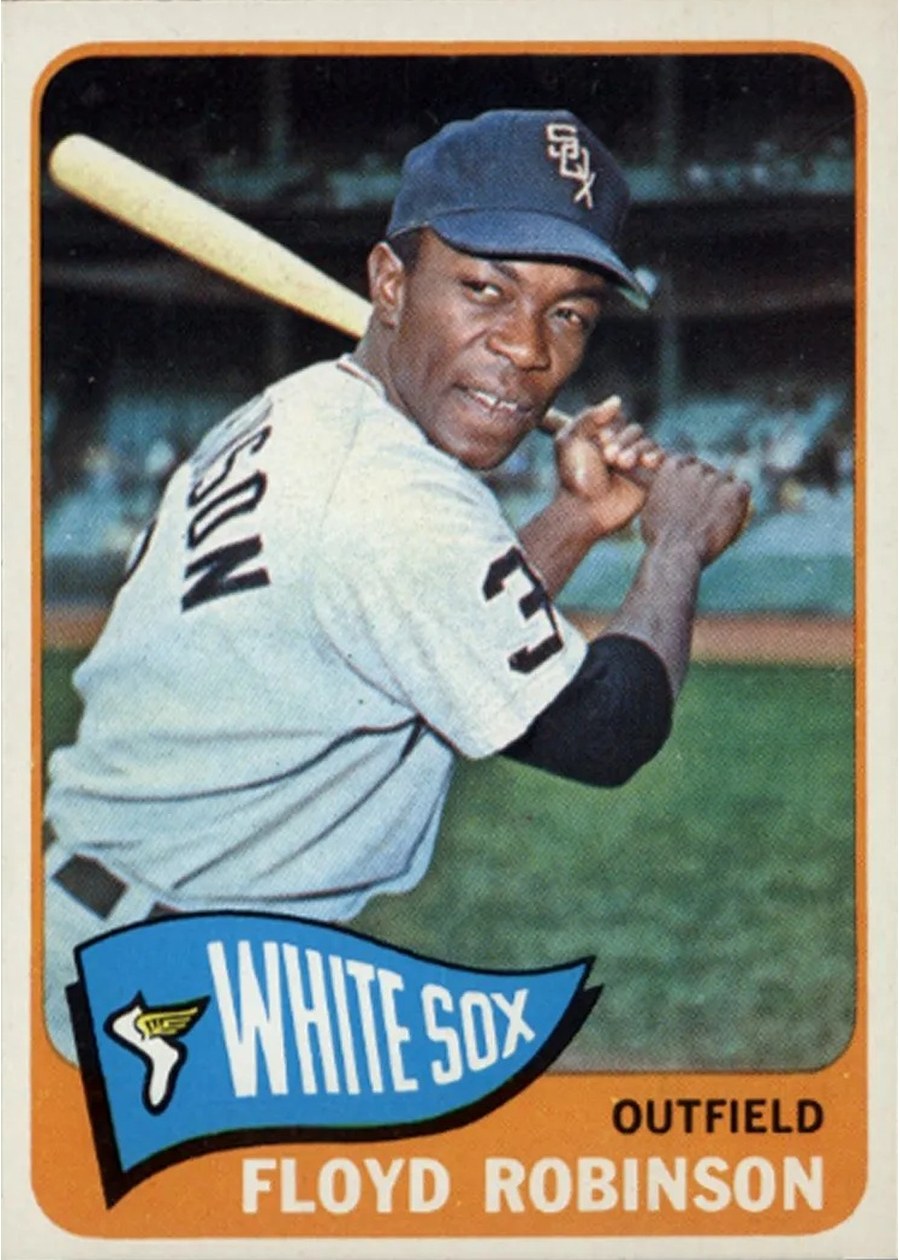 1965 Topps #345 Floyd Robinson, Chicago White Sox