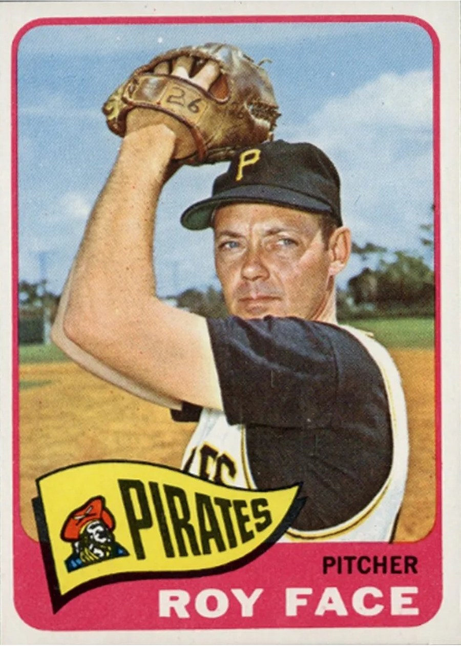 1965 Topps #347 Roy Face, Pittsburgh Pirates