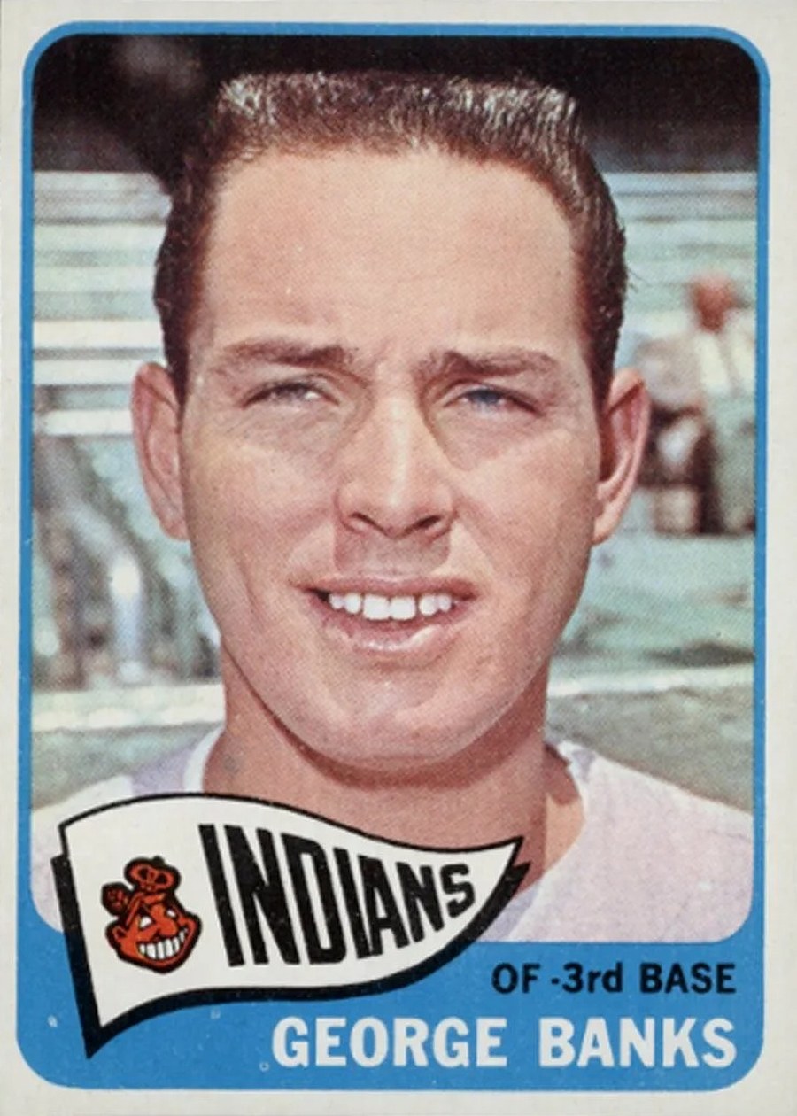 1965 Topps #348 George Banks, Cleveland Indians